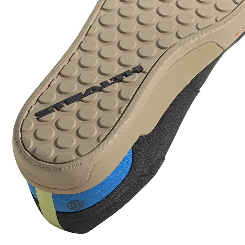 Five Ten Freerider Pro Canvas Mens Flat Mountain Bike Shoes - Black-7